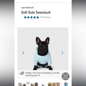 Canada Pooch doggie sweatsuit SO CUTE new!!